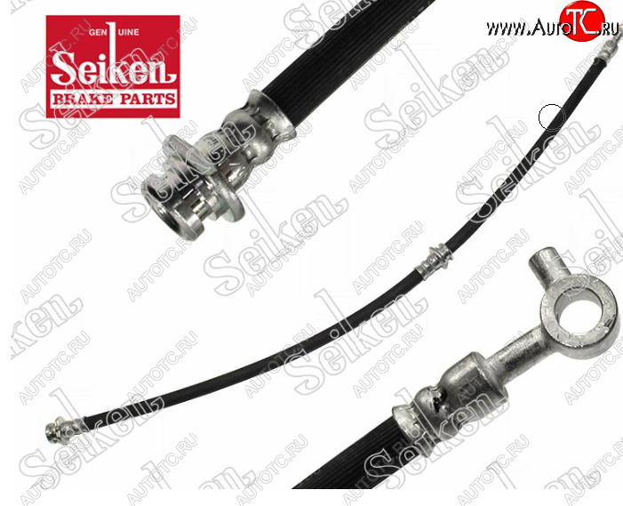1 079 р. Левый передний тормозной шланг SEIKEN Nissan X-trail 2 T31 дорестайлинг (2007-2011)  с доставкой в г. Белгород