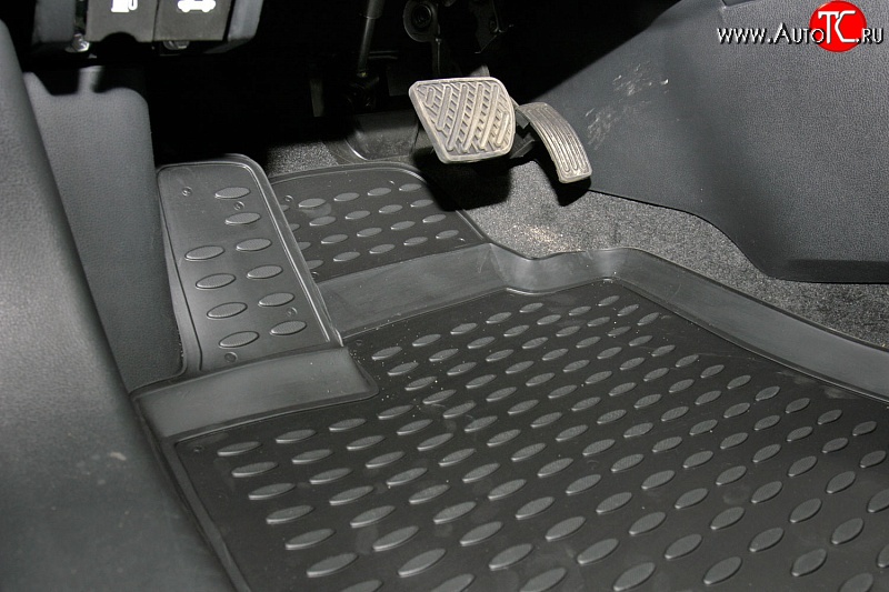 1 769 р. Коврики в салон Element 4 шт. (полиуретан) Nissan Qashqai 1 дорестайлинг (2007-2010)  с доставкой в г. Белгород