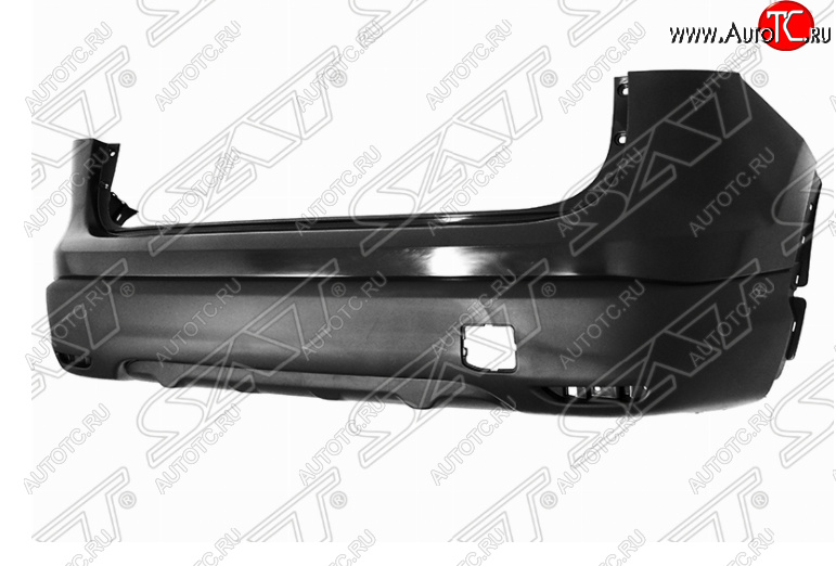 10 399 р. Задний бампер SAT  Nissan Qashqai  2 (2013-2019) J11 дорестайлинг (Неокрашенный)  с доставкой в г. Белгород