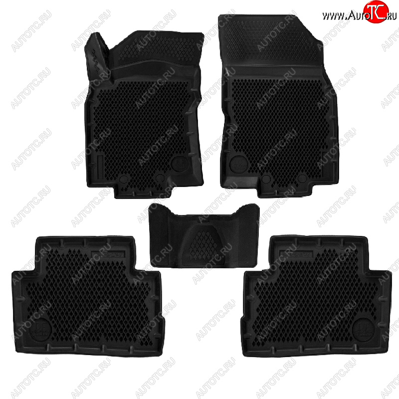 3 599 р. Коврики салона DELFORM ❞EVA 3D Premium❝ (термоэластопласт/ТЭП) Nissan Qashqai 2 J11 дорестайлинг (2013-2019)  с доставкой в г. Белгород