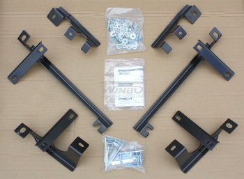 11 799 р. Подножки боковые WINBO OE Style Nissan Qashqai 2 J11 дорестайлинг (2013-2019)  с доставкой в г. Белгород. Увеличить фотографию 2
