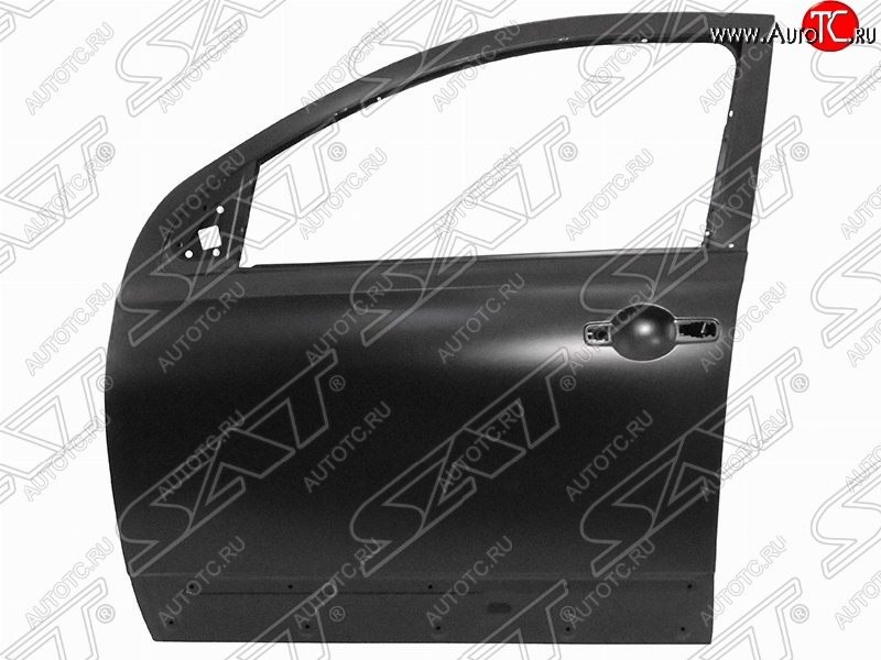 14 999 р. Левая дверь передняя SAT Nissan Qashqai 1 J10 рестайлинг (2010-2013) (Неокрашенная)  с доставкой в г. Белгород