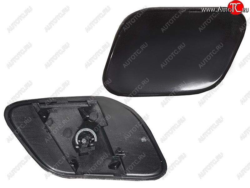255 р. Левая крышка омывателя фары SAT Nissan Qashqai 1 J10 рестайлинг (2010-2013) (Неокрашенная)  с доставкой в г. Белгород
