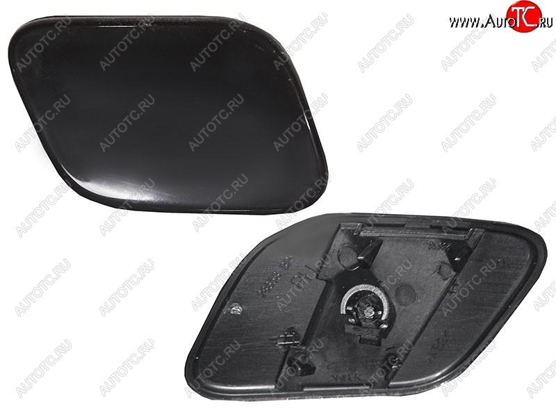 255 р. Правая крышка омывателя фары SAT Nissan Qashqai 1 J10 рестайлинг (2010-2013) (Неокрашенная)  с доставкой в г. Белгород