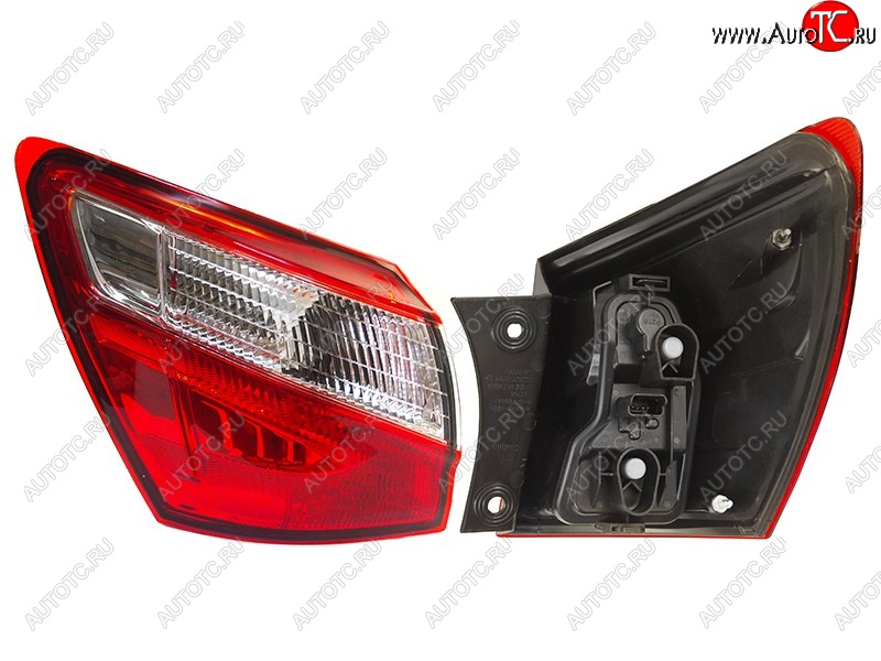3 799 р. Левый фонарь (внешний) SAT Nissan Qashqai 1 J10 рестайлинг (2010-2013)  с доставкой в г. Белгород