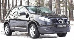 1 639 р. Зимняя заглушка решетки переднего бампера РА Nissan Qashqai 1 J10 рестайлинг (2010-2013)  с доставкой в г. Белгород. Увеличить фотографию 3