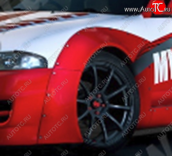 28 999 р. Передние крылья Rocket Banny Nissan Skyline R33 (1993-1998) (Неокрашенные)  с доставкой в г. Белгород
