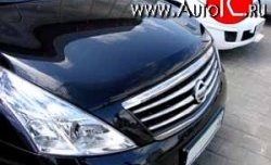 Дефлектор капота NovLine Nissan Teana  2 J32 (2008-2011) дорестайлинг