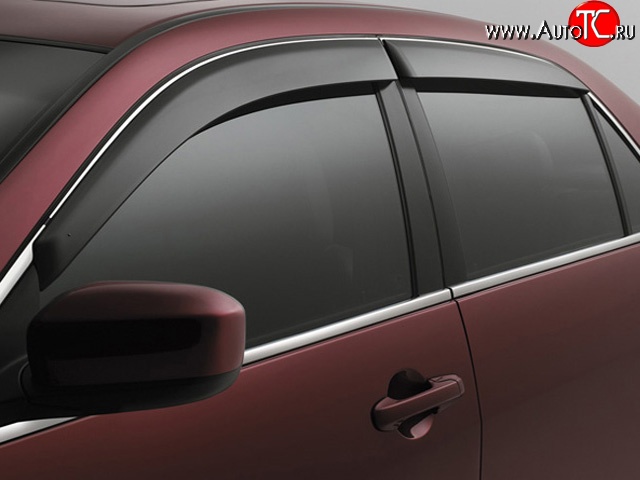 2 699 р. Дефлекторы окон (ветровики) Novline 2 шт. Nissan Teana 2 J32 дорестайлинг (2008-2011)  с доставкой в г. Белгород