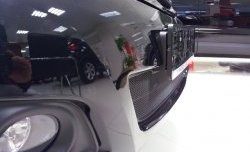 1 469 р. Сетка на бампер Russtal (черная) Nissan Teana 2 J32 дорестайлинг (2008-2011)  с доставкой в г. Белгород. Увеличить фотографию 2