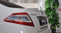 4 999 р. Лип спойлер Impul Nissan Teana 2 J32 дорестайлинг (2008-2011) (Неокрашенный)  с доставкой в г. Белгород. Увеличить фотографию 2