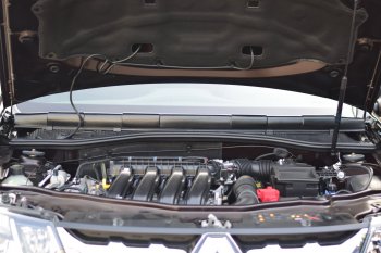 2 499 р. Накладка в проем стеклоочистителей переднего стекла (жабо) Petroil Tuning Nissan Terrano D10 дорестайлинг (2013-2016)  с доставкой в г. Белгород. Увеличить фотографию 6