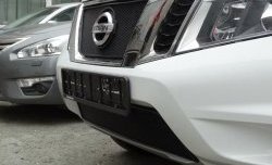 1 559 р. Сетка в решетку радиатора Russtal Nissan Terrano D10 дорестайлинг (2013-2016) (черная)  с доставкой в г. Белгород. Увеличить фотографию 3