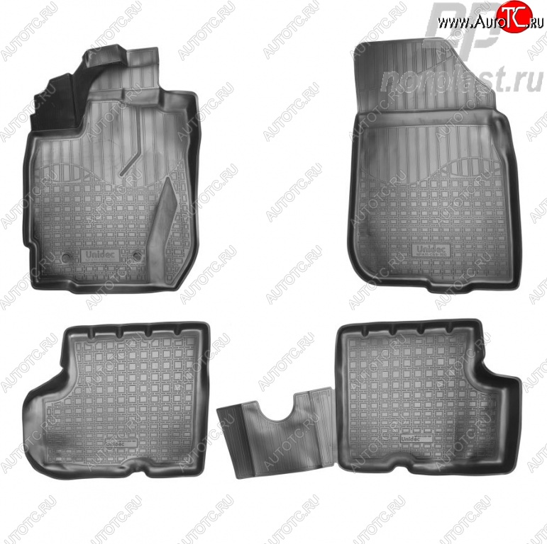 2 569 р. Комплект ковриков в салон Norplast 3D Renault Duster HS рестайлинг (2015-2021)  с доставкой в г. Белгород