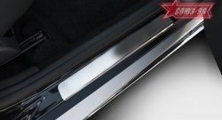 2 249 р. Пороги накладки без логотипа  Nissan Terrano  D10 (2013-2022) дорестайлинг, рестайлинг  с доставкой в г. Белгород. Увеличить фотографию 2