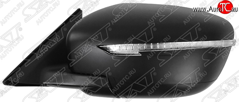 7 549 р. Боковое левое зеркало заднего вида SAT (поворот, обогрев, 7 контактов)  Nissan X-trail  3 T32 (2013-2022) дорестайлинг, рестайлинг (Неокрашенное)  с доставкой в г. Белгород