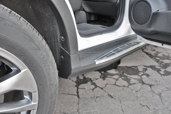 13 199 р. Подножки боковые WINBO Nissan X-trail 3 T32 дорестайлинг (2013-2018)  с доставкой в г. Белгород. Увеличить фотографию 3