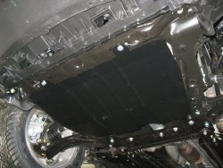 6 349 р. Защита картера двигателя (1.6/2.0, МТАТ) ECO Nissan X-trail 3 T32 рестайлинг (2017-2022)  с доставкой в г. Белгород. Увеличить фотографию 2