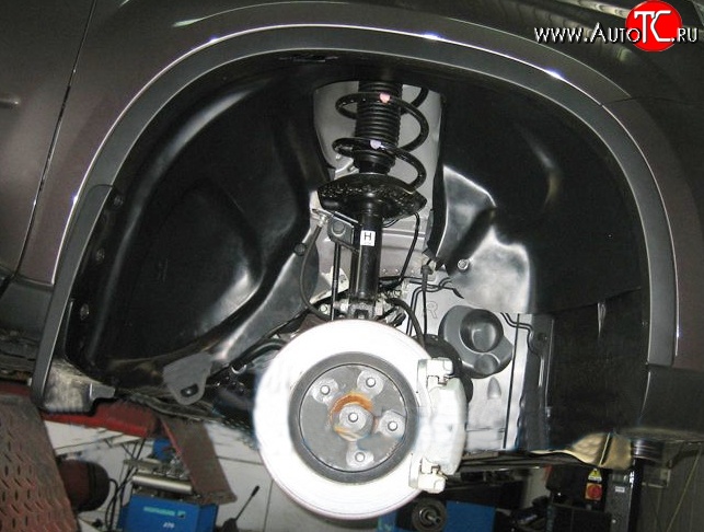 4 199 р. Передний правый подкрылок NovLine  Nissan X-trail  2 T31 (2007-2015) дорестайлинг, рестайлинг  с доставкой в г. Белгород