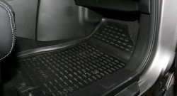 1 259 р. Коврики в салон Element 4 шт. (полиуретан)  Nissan X-trail  2 T31 (2007-2011) дорестайлинг  с доставкой в г. Белгород. Увеличить фотографию 2