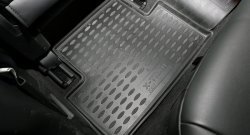 1 259 р. Коврики в салон Element 4 шт. (полиуретан)  Nissan X-trail  2 T31 (2007-2011) дорестайлинг  с доставкой в г. Белгород. Увеличить фотографию 3