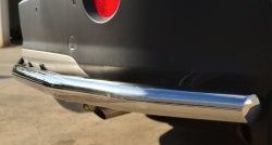 16 749 р. Одинарная защита заднего бампера из трубы диаметром 63 мм SLITKOFF  Opel Antara (2010-2015) рестайлинг  с доставкой в г. Белгород. Увеличить фотографию 3