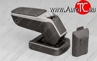 3 299 р. Подлокотник Armster 2  Opel Astra ( H,  H GTC) (2004-2015) универсал, хэтчбек 3 дв. дорестайлинг, хэтчбек 5дв дорестайлинг, хэтчбек 3 дв. рестайлинг, универсал рестайлинг, хэтчбек 5дв рестайлинг (Silver)  с доставкой в г. Белгород