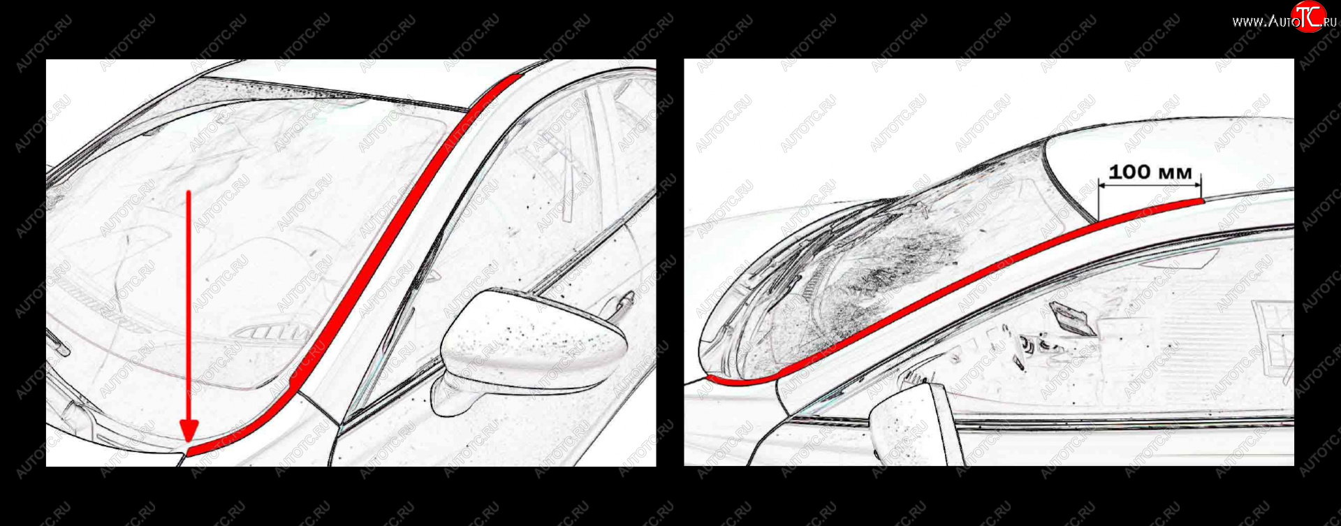 1 699 р. Водостоки лобового стекла Стрелка 11 Opel Astra J универсал дорестайлинг (2009-2012)  с доставкой в г. Белгород