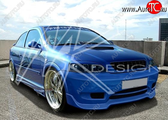 26 789 р. Передний бампер Diks Opel Astra G седан (1998-2005)  с доставкой в г. Белгород