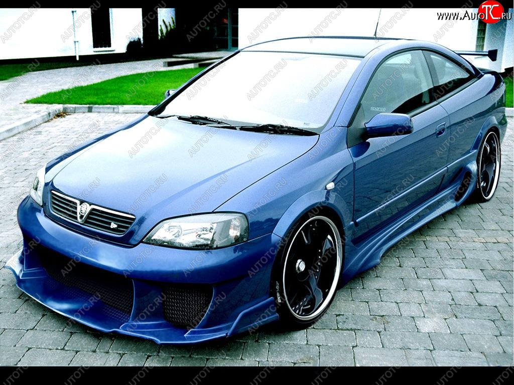 27 899 р. Передний бампер EVO Opel Astra G седан (1998-2005)  с доставкой в г. Белгород
