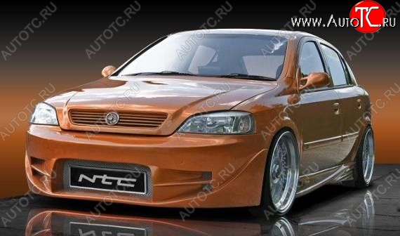 27 899 р. Передний бампер Monstr Opel Astra G седан (1998-2005)  с доставкой в г. Белгород