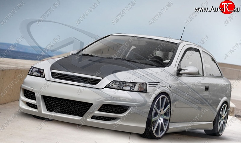 23 969 р. Передний бампер Weber Sport Opel Astra G седан (1998-2005)  с доставкой в г. Белгород