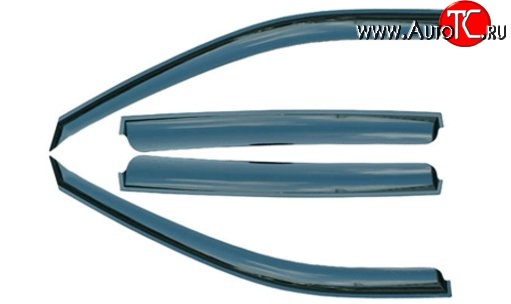 1 349 р. Комплект дефлекторов окон SkyLine Opel Frontera B 3 дв. дорестайлинг (1998-2001)  с доставкой в г. Белгород