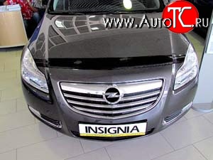 599 р. Дефлектор капота NovLine  Opel Insignia  A (2008-2013) дорестайлинг седан  с доставкой в г. Белгород