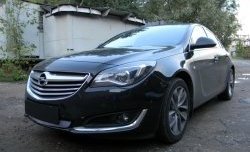 1 539 р. Сетка на бампер (рестайлинг) Russtal (хром) Opel Insignia A универсал рестайлинг (2013-2017)  с доставкой в г. Белгород. Увеличить фотографию 3