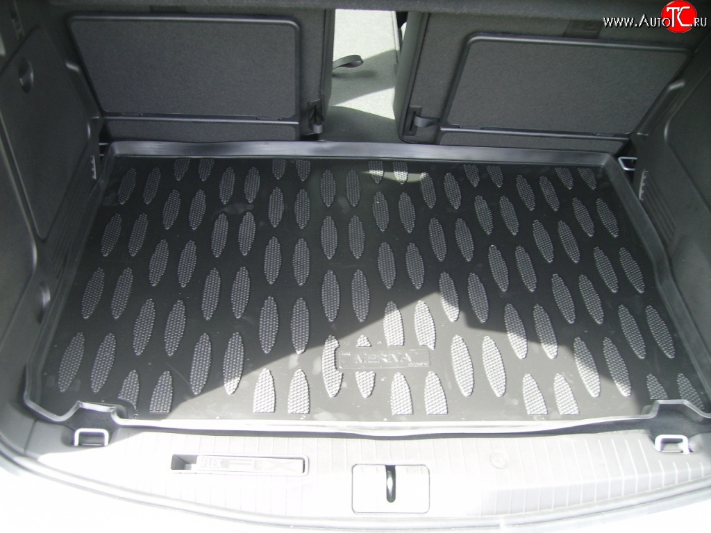 1 599 р. Коврик в багажник Aileron (полиуретан) Opel Meriva B (2010-2013)  с доставкой в г. Белгород