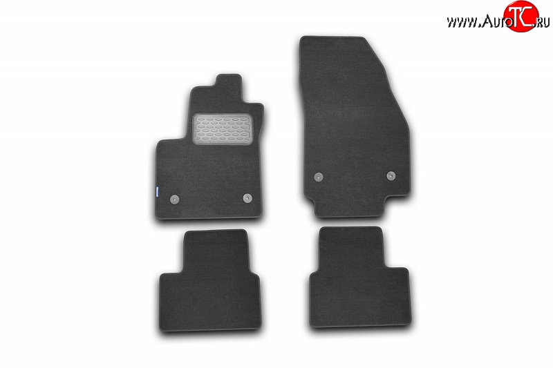 339 р. Коврики в салон Element 4 шт. (текстиль) Opel Meriva B (2010-2013)  с доставкой в г. Белгород