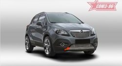 Декоративный элемент воздухозаборника Souz-96 (d16) Opel Mokka (2012-2016)  дорестайлинг