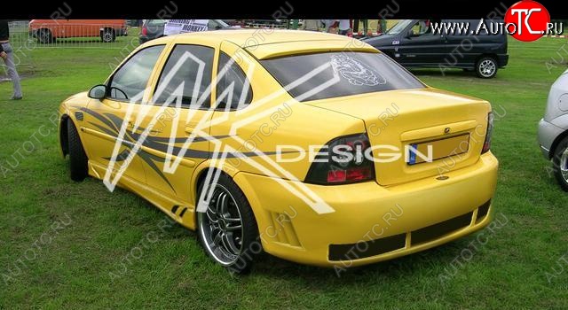 22 899 р. Задний бампер Rieger Opel Vectra B седан дорестайлинг (1995-1999)  с доставкой в г. Белгород
