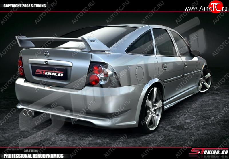 23 969 р. Задний бампер ST Opel Vectra B седан дорестайлинг (1995-1999)  с доставкой в г. Белгород
