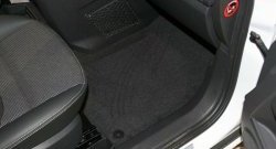 5 499 р. Комплект ковриков в салон (текстиль, чёрные) Element  Opel Zafira  В (2005-2015) дорестайлинг, рестайлинг (Чёрные)  с доставкой в г. Белгород. Увеличить фотографию 4