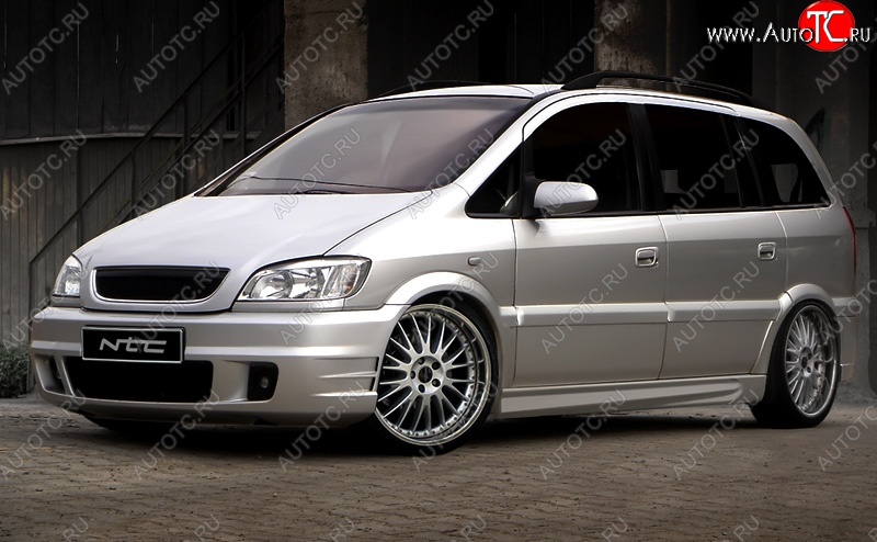 12 299 р. Пороги накладки NTC Opel Zafira A (1999-2006)  с доставкой в г. Белгород