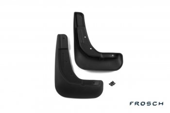 2 379 р. Брызговики передние Frosch  Peugeot 2008 (2013-2016)  дорестайлинг  с доставкой в г. Белгород. Увеличить фотографию 2