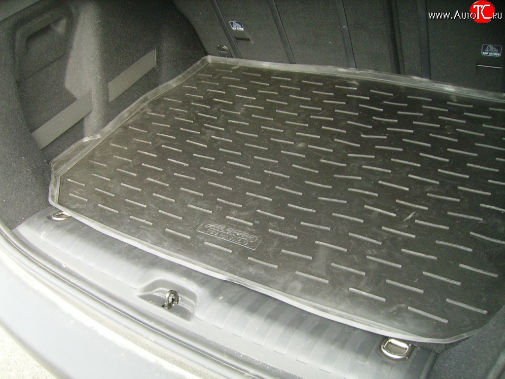 1 699 р. Коврик в багажник Aileron (полиуретан) Peugeot 2008  дорестайлинг (2013-2016)  с доставкой в г. Белгород