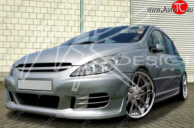 26 599 р. Передний бампер R1 Peugeot 307 универсал дорестайлинг (2001-2005)  с доставкой в г. Белгород