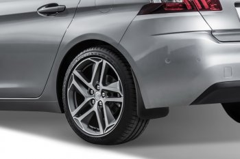 4 799 р. Брызговики Frosch (optimum)  Peugeot 308  T9 (2013-2018) хэтчбек 5 дв. дорестайлинг, универсал дорестайлинг (Задние)  с доставкой в г. Белгород. Увеличить фотографию 2