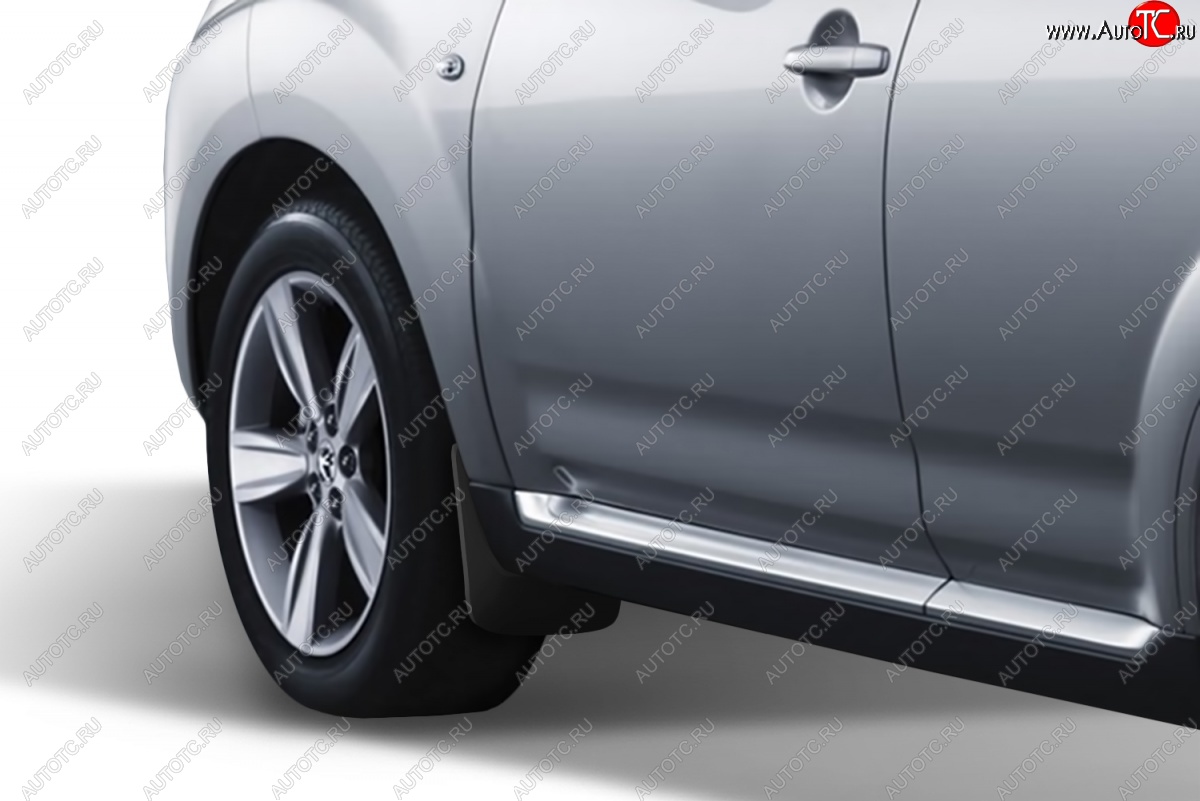 4 799 р. Передние брызговики Frosch  Peugeot 4007 (2007-2012)  с доставкой в г. Белгород