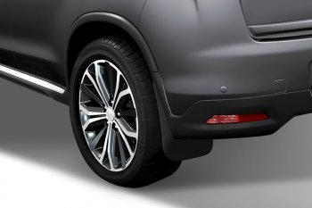 4 799 р. Брызговики Frosch (optimum) Peugeot 4008 (2012-2017) (Задние)  с доставкой в г. Белгород. Увеличить фотографию 2