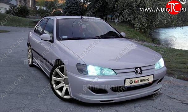 23 969 р. Передний бампер ВМВ Peugeot 406 8B седан дорестайлинг (1995-1999)  с доставкой в г. Белгород