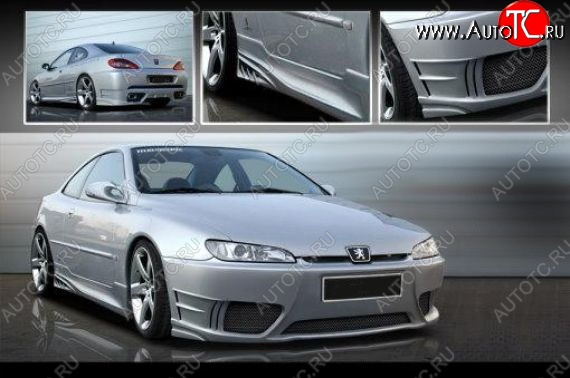 22 899 р. Передний бампер COUPE R1 Peugeot 406 8B седан дорестайлинг (1995-1999)  с доставкой в г. Белгород